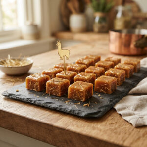 Hay Caramel Squares