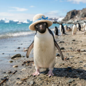 Penguin Sunhat Deluxe