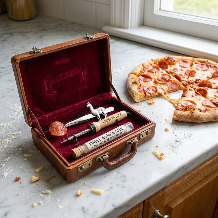 Pizza Repair Kit – Crust Welder & Alpaca Cheese Glue
